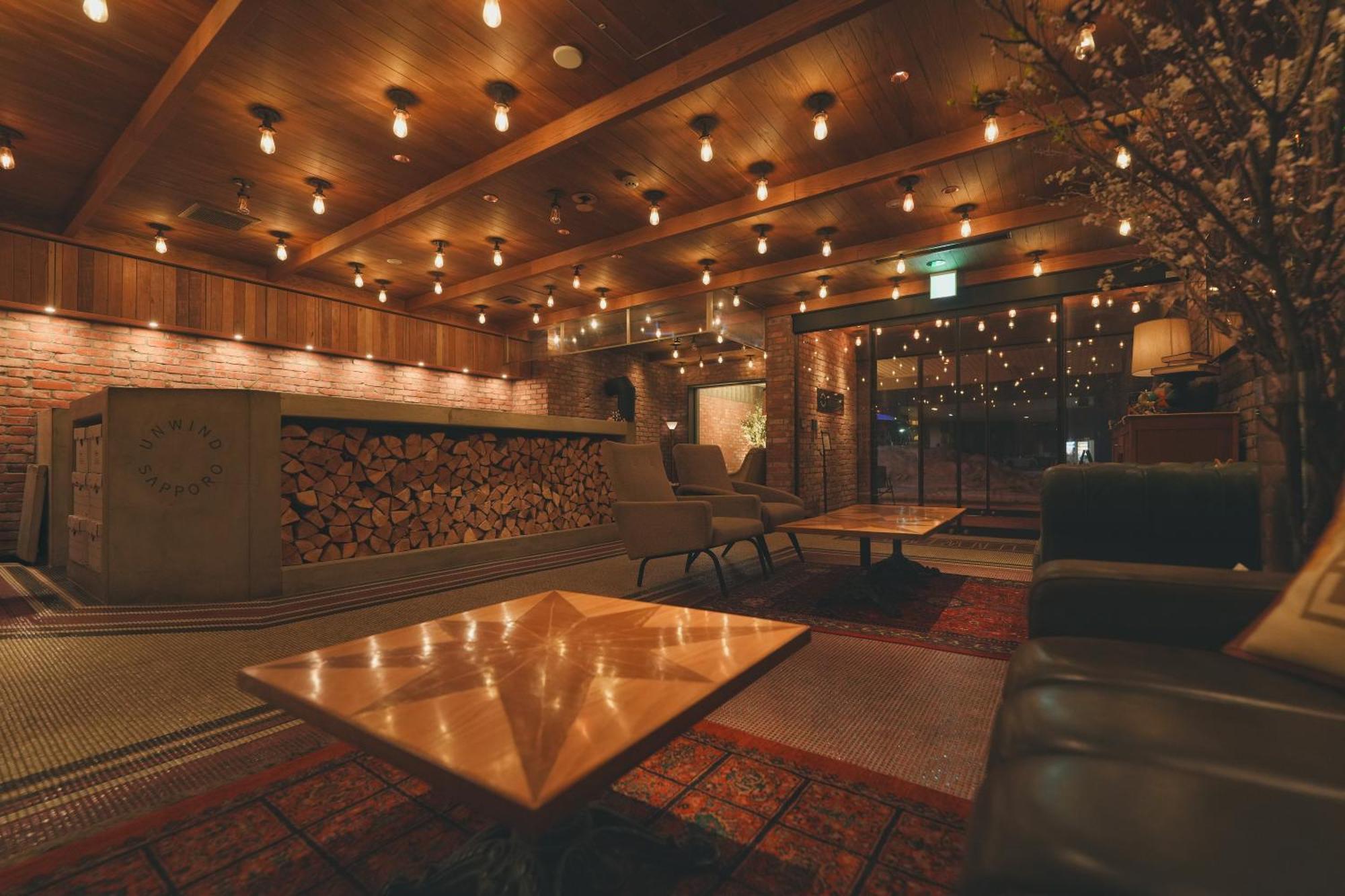 Unwind Hotel & Bar Sapporo Exterior foto